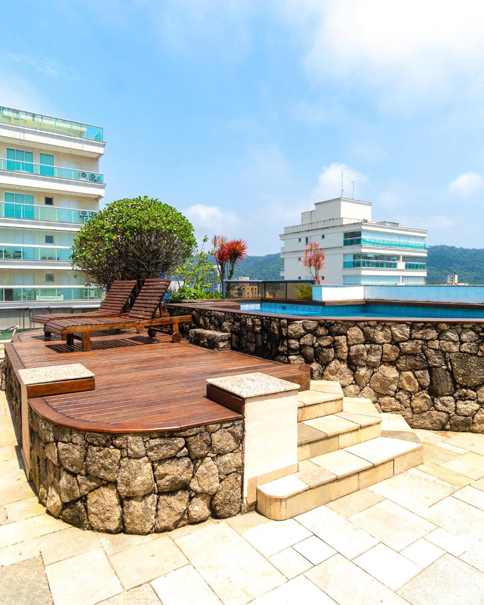 Triplex A 300 Metros Do Mar - Guaruja Enseada - Prime Experience Villa Ngoại thất bức ảnh